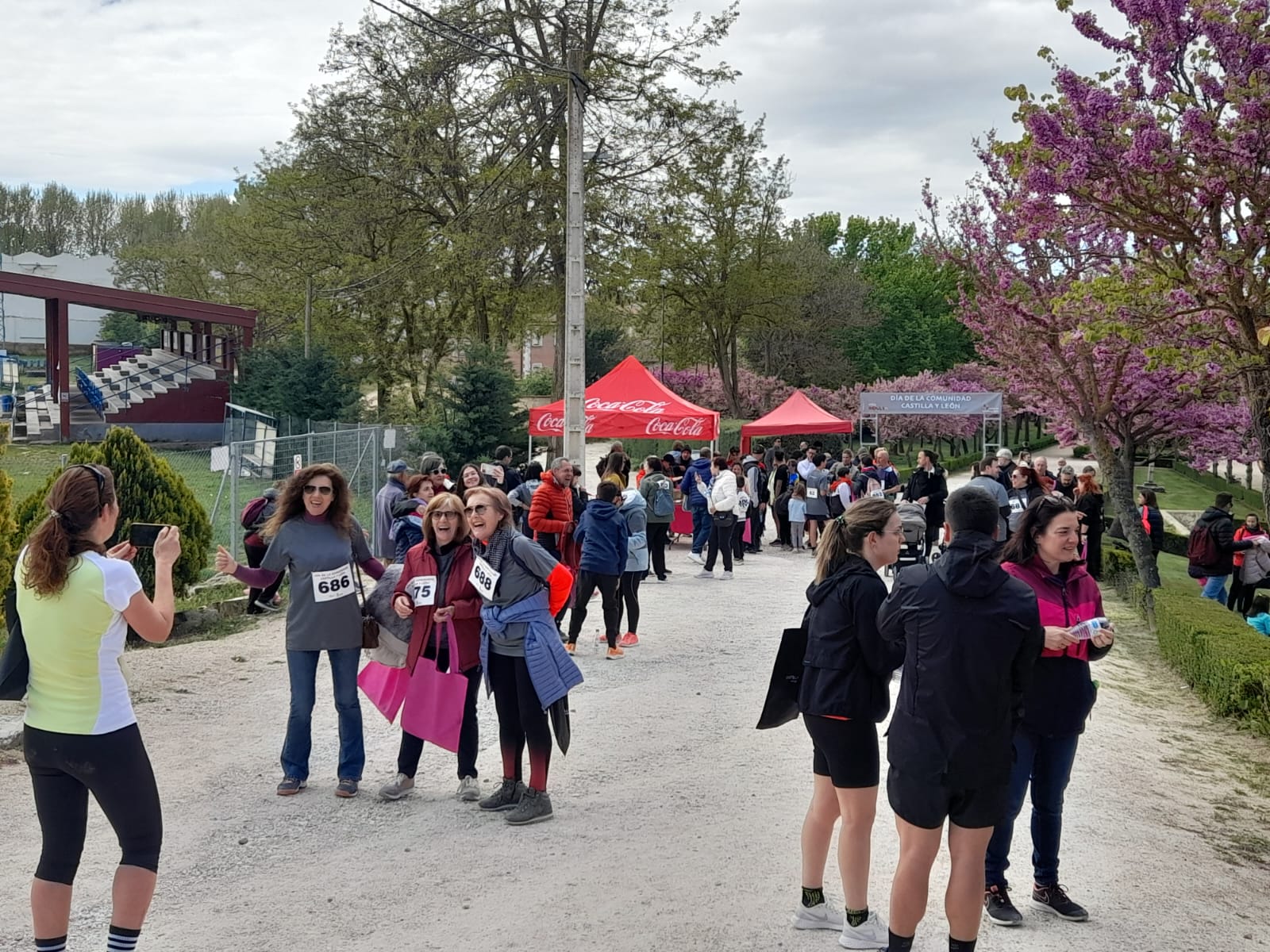 Carrera popular del Día de Castilla y León en Aranda 2024