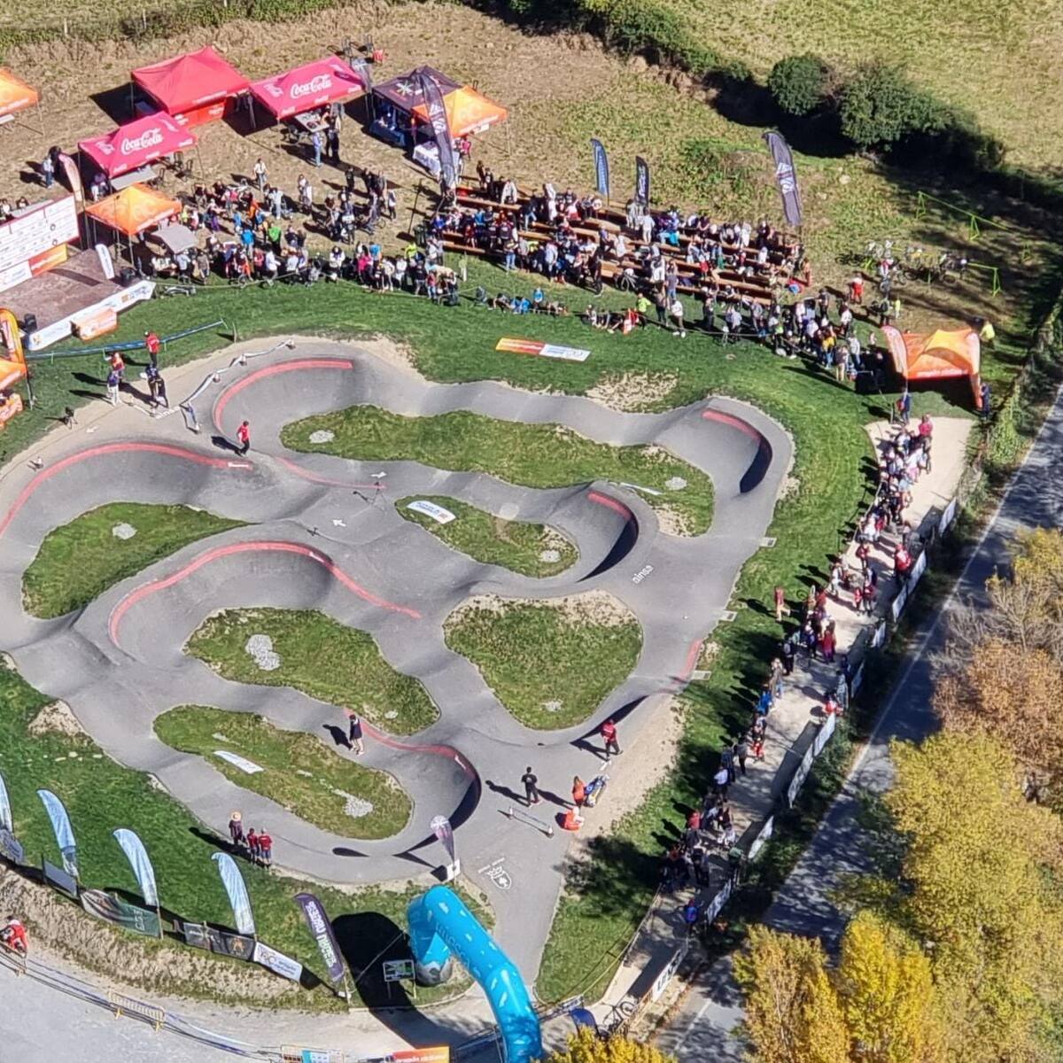 Espectacular arranque de la Copa de España de Pump Track en Aínsa