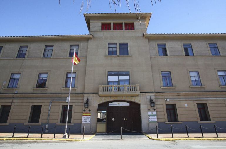 Fachada del cuartel Sancho Ramírez de Huesca