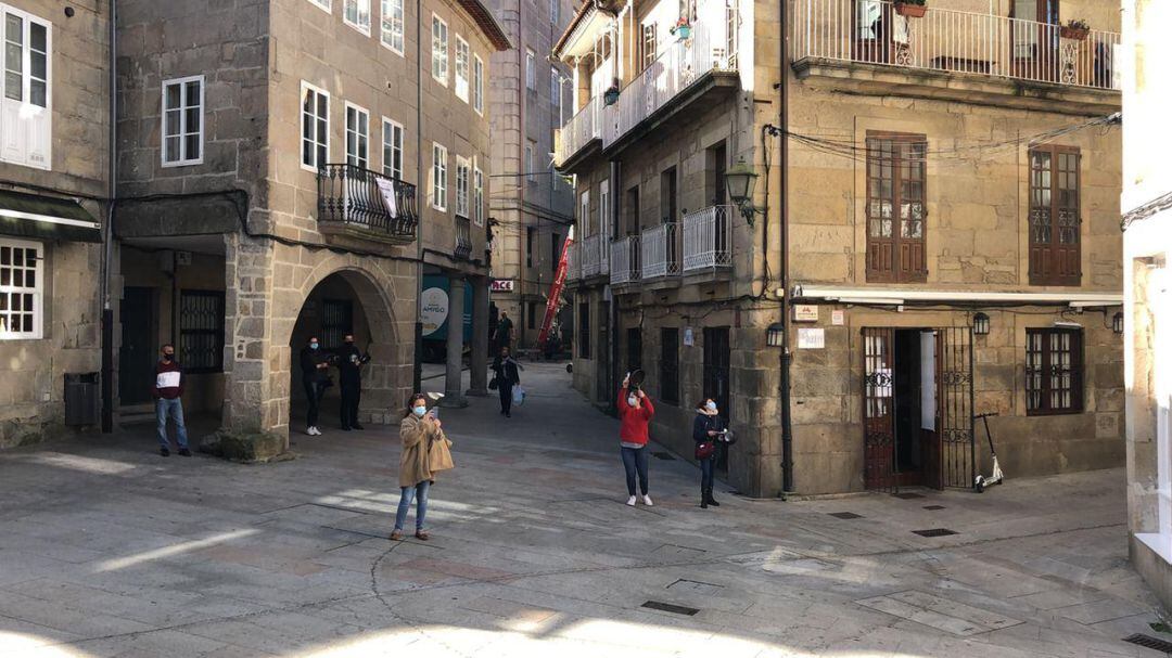 Los hosteleros de Pontevedra se movilizan contra las medidas adoptadas