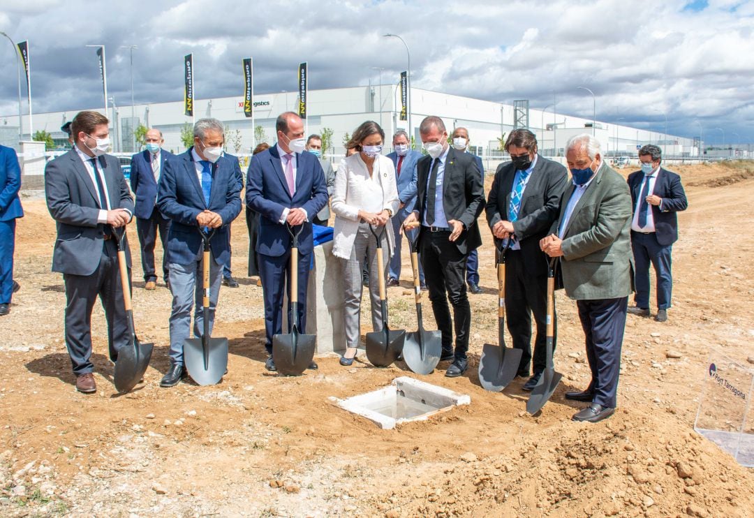 Colocación 1ª piedra Estación Intermodal