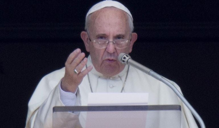 El papa Francisco durante una homilía. 