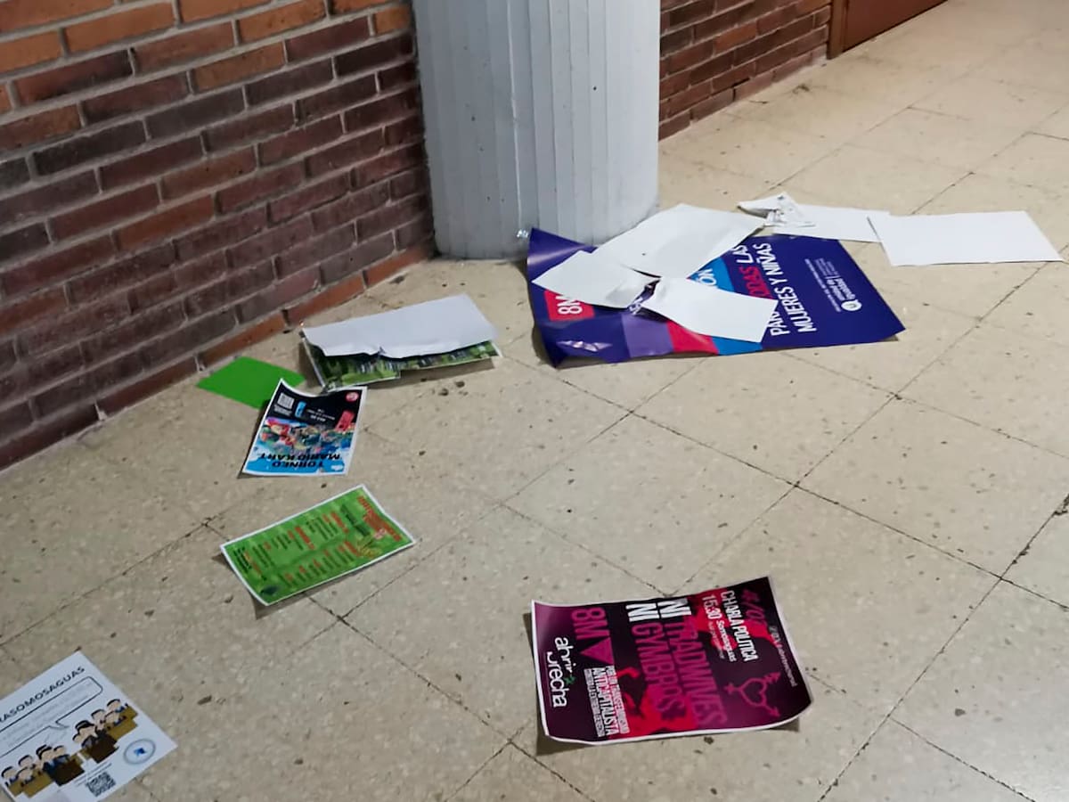 Pintadas de 'Viva Franco' y negacionistas del feminismo: auge reaccionario tras el asalto ultra en la Complutense