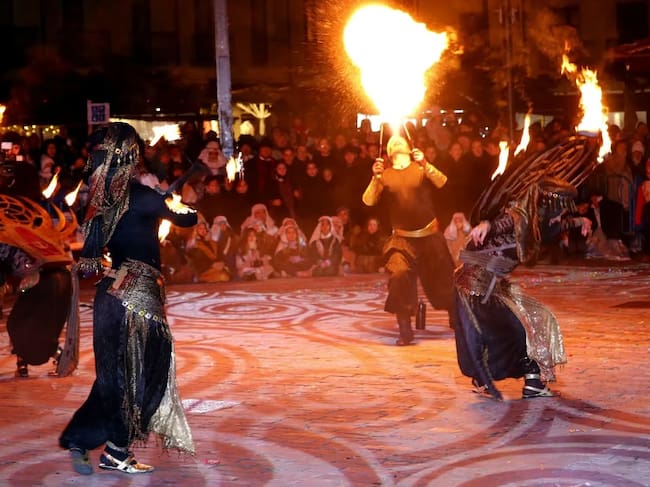Imagen de la cabalgata de Palencia