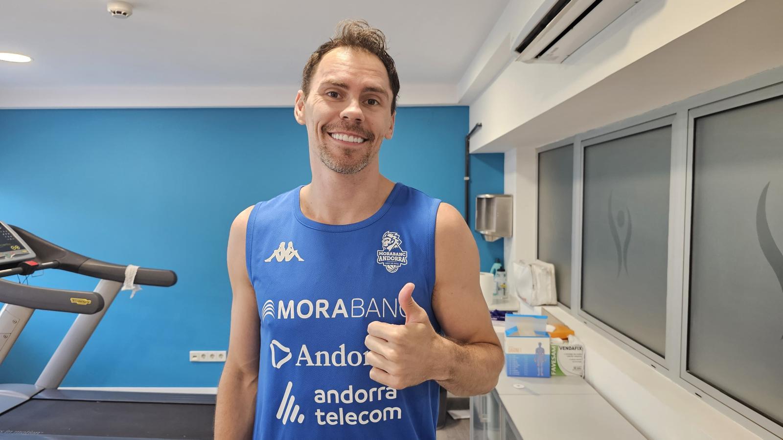 Kyle Kuric, l'últim fitxatge de l'equip tricolor