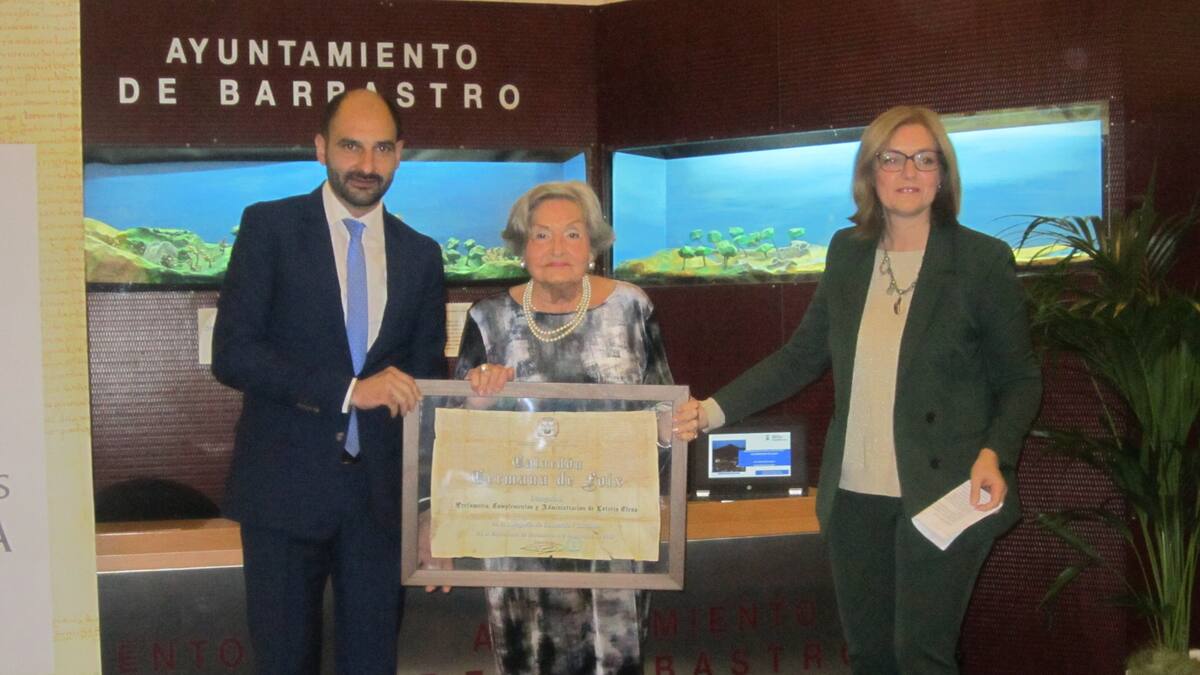Fallece Elena Arcarazo, mujer emprendedora y un referente en Barbastro