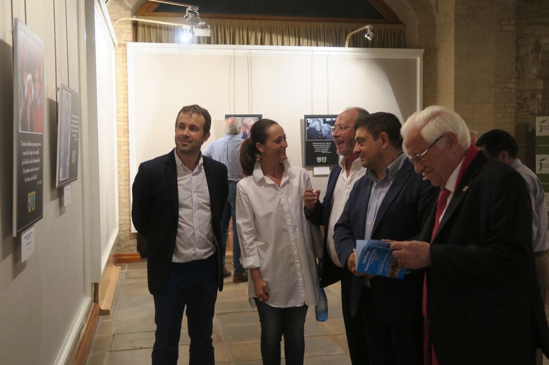 Inauguración de la exposición.