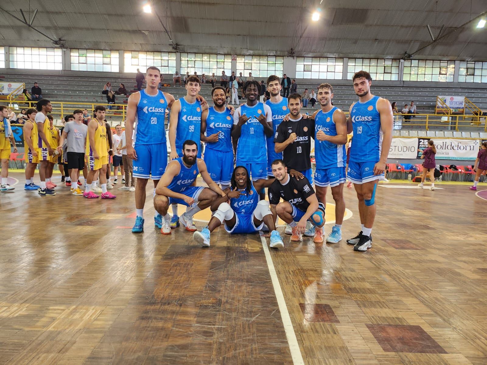 Celebración tras el triunfo