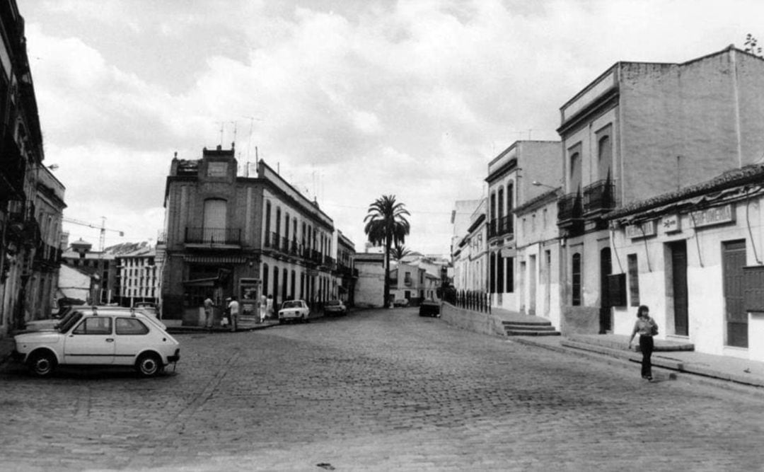 Imagen del antiguo Barrio de San Sebastian (Huelva) cedida por Diego Lopa