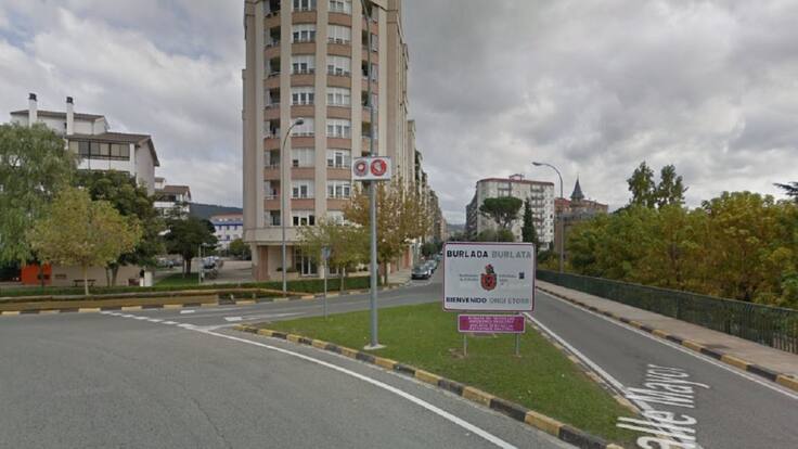 Javier Lizarraga, Policia municipal de Burlada, explica la detención