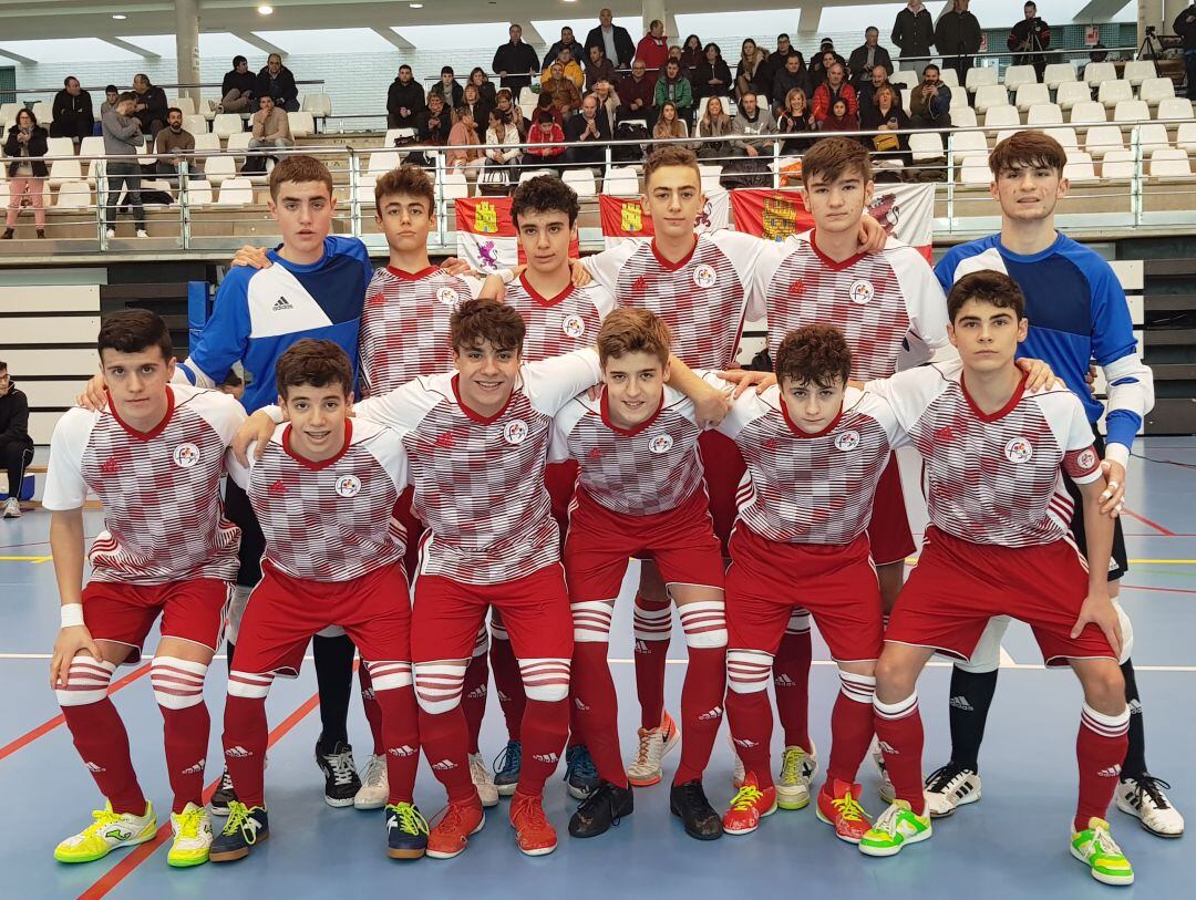 Selección Sub-16 (cadete) de Castilla y León, clasificada para la Fase Final del Campeonato de España