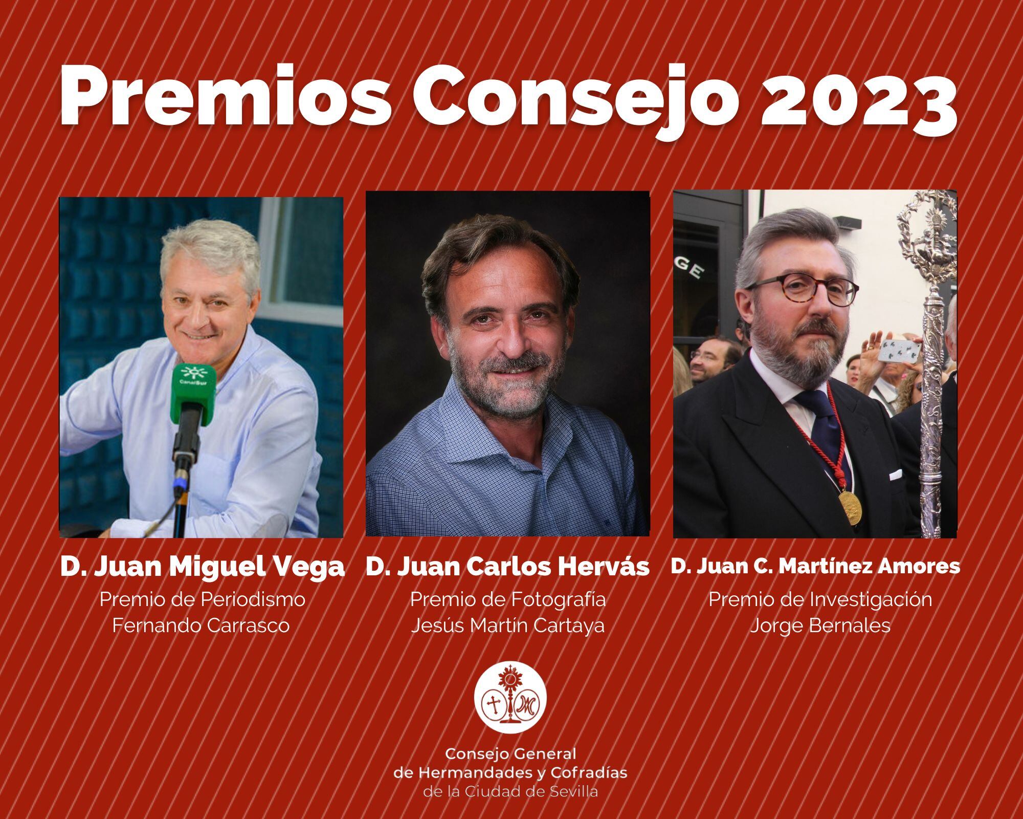 Estos son los premiados por el Consejo de Cofradías en este 2023