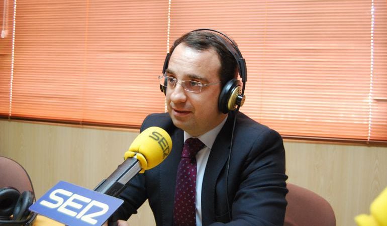 Daniel Ortiz en los estudio de Ser Madrid Oeste(foto de archivo)