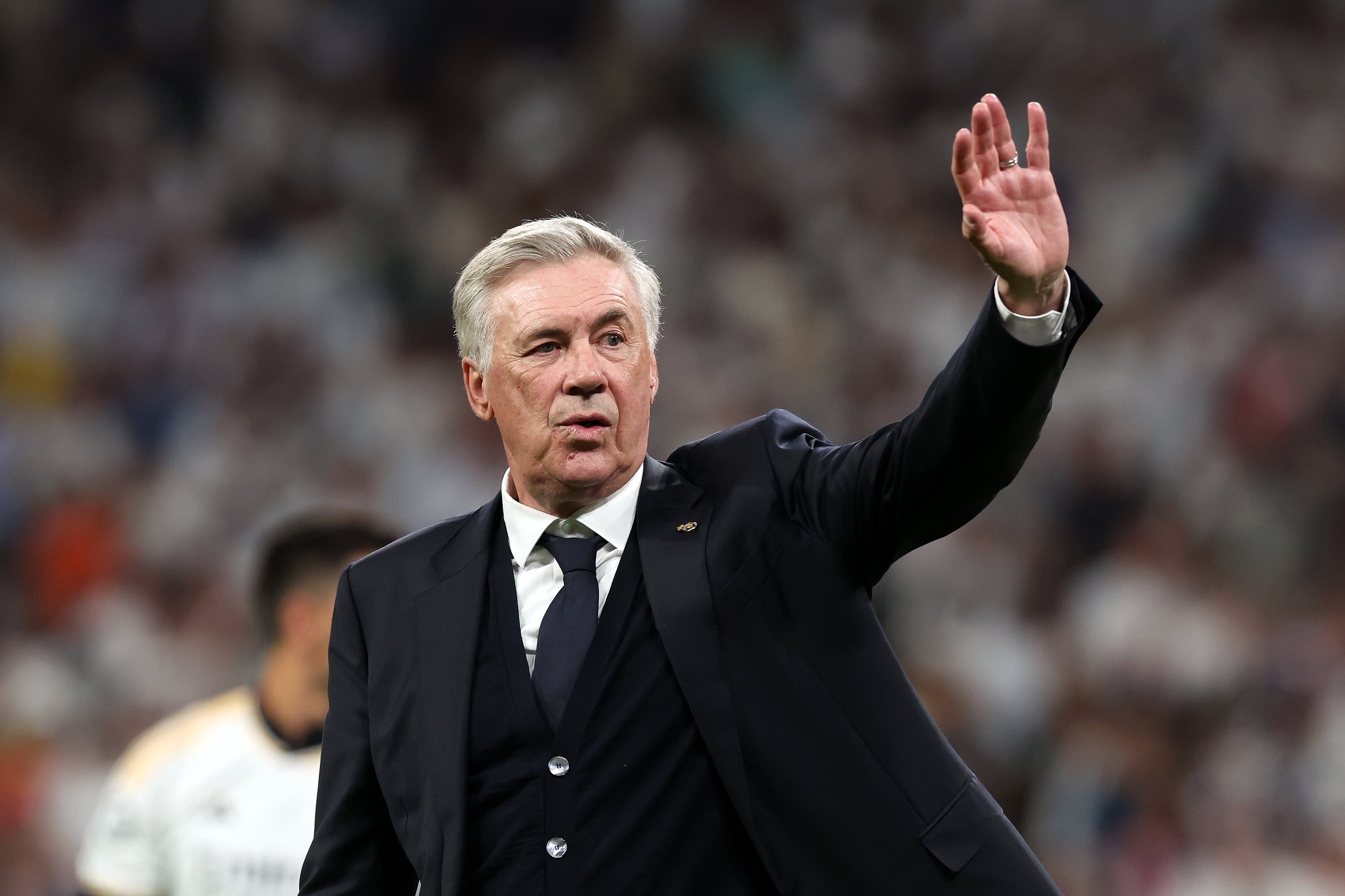 Carlo Ancelotti, entrenador del Real Madrid