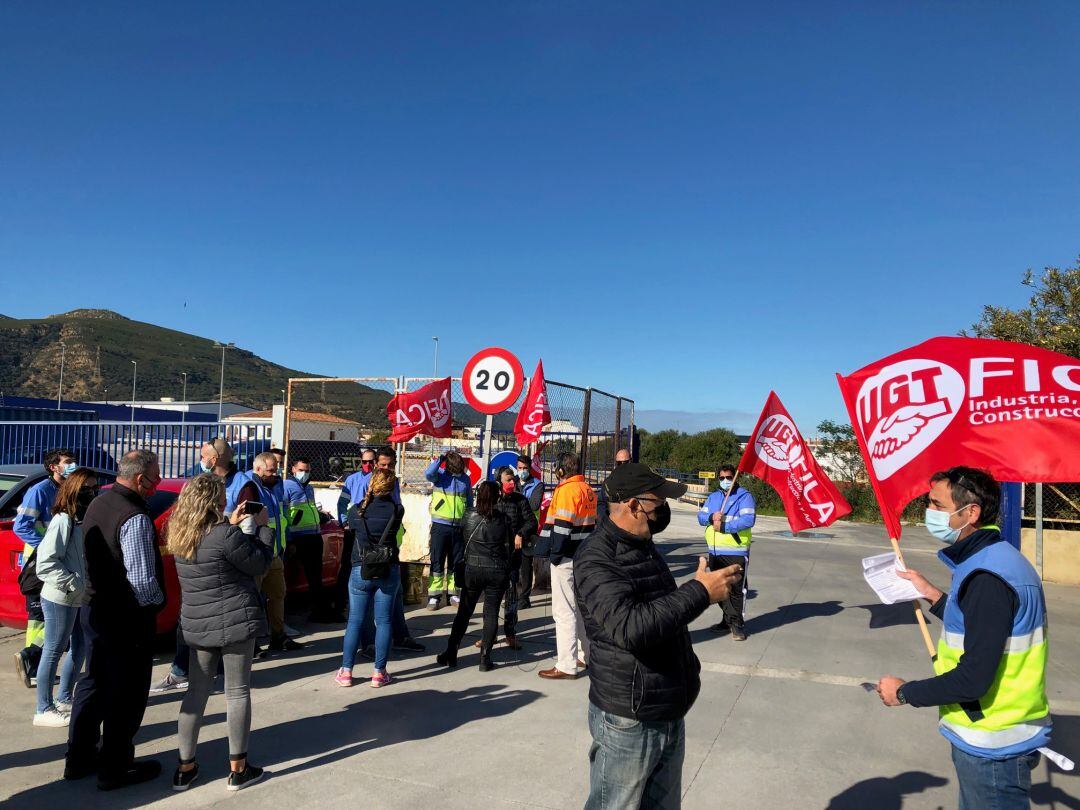 Huelga en la ITV de Algeciras