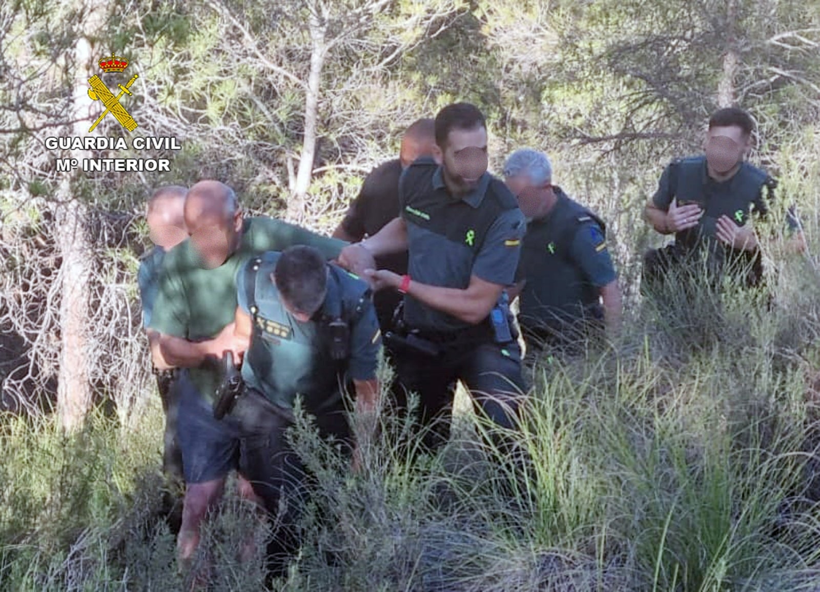 Rescatan en el Barranco del Cajal, en Ricote, a un ciudadano holandés perdido desde ayer