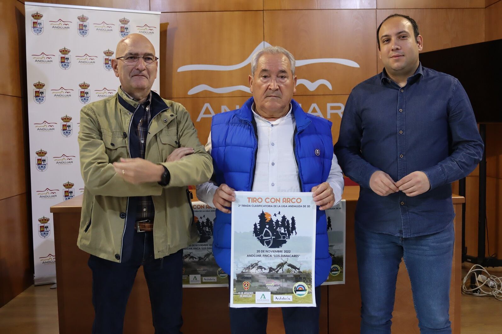 Presentación del torneo de tiro con arco que organiza el Club Arqueros Andújar.