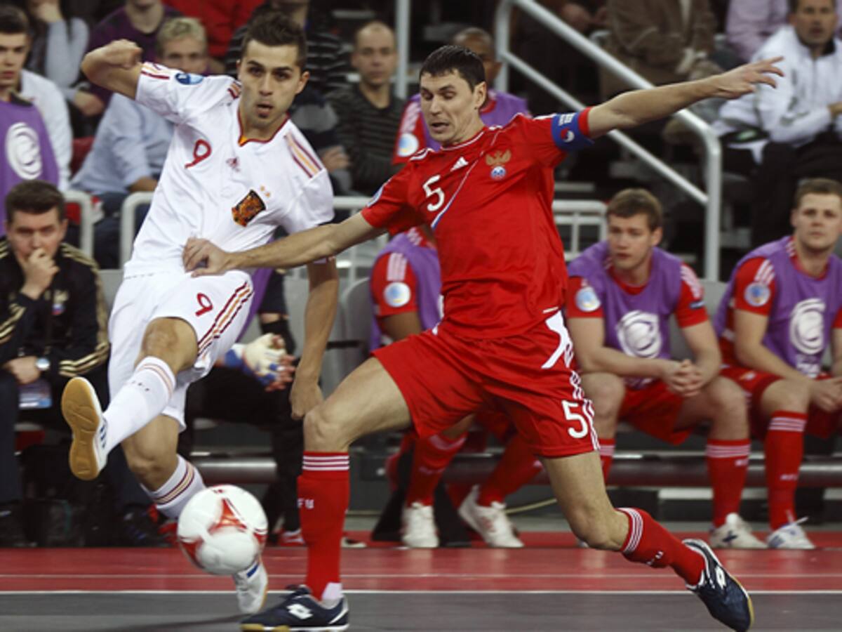 España gana a Rusia y se proclama campeona de Europa de fútbol sala