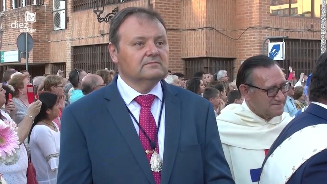 Antonio Barrios, hermano mayor de la Cofradía Matriz de la Virgen de la Cabeza