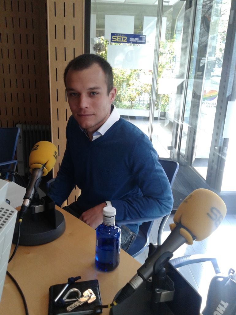 Pablo Laplana als estudis de la SER fa mig any.