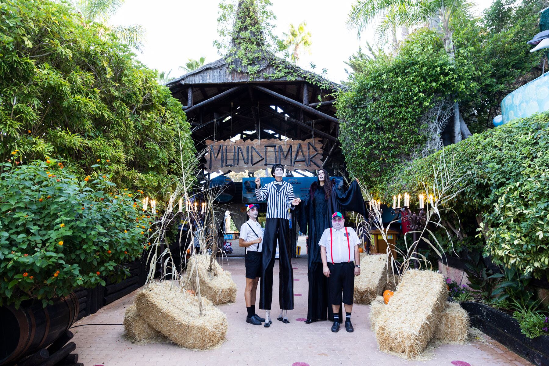 Una de las imágenes promocionales del Halloween en Mundomar