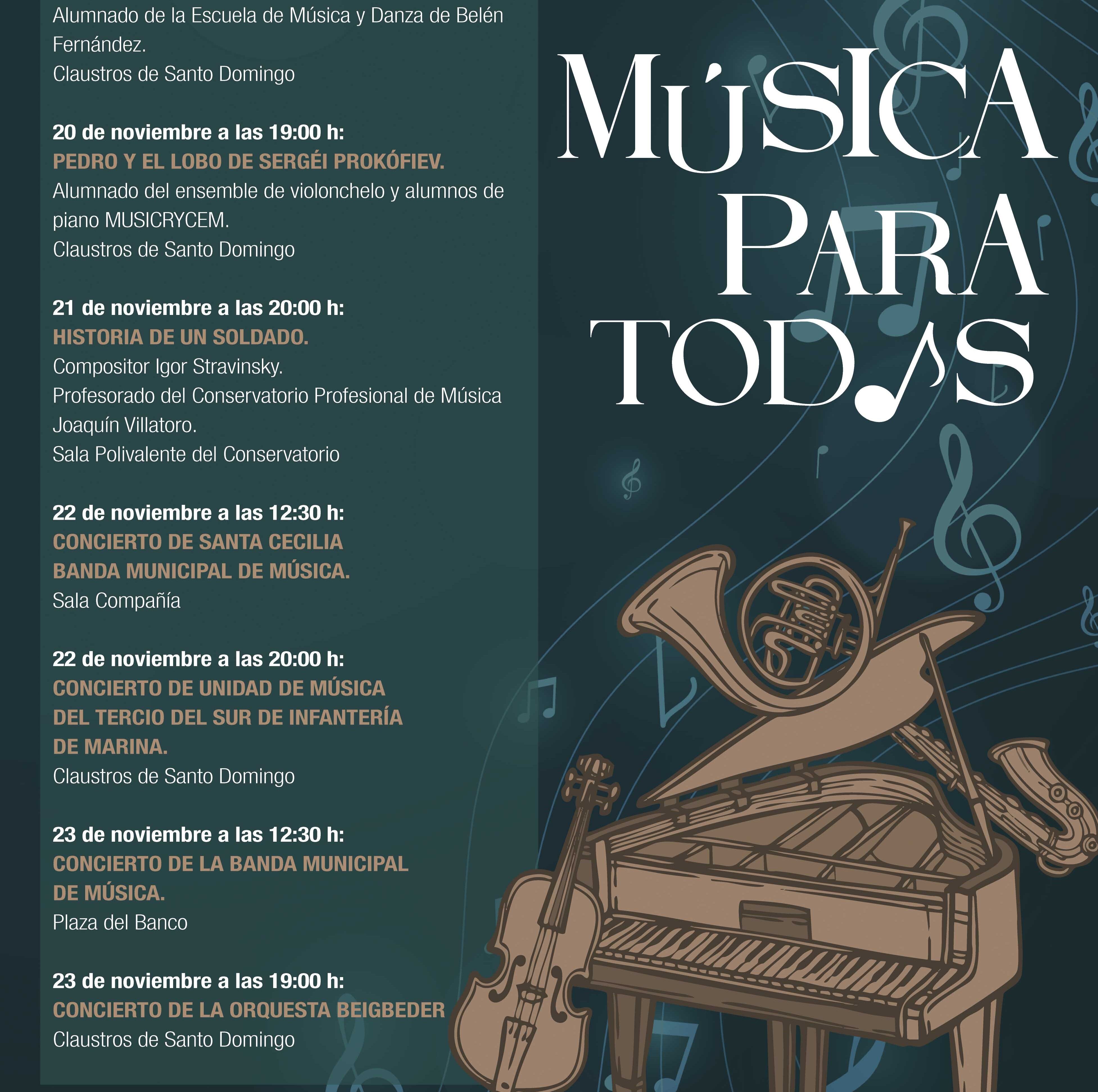 Música para todos (Sta. Cecilia) 2025