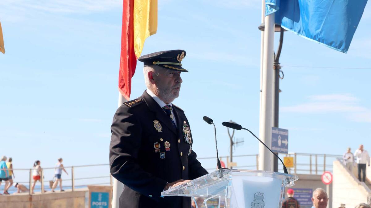 Entrevista a Ceferino Serrano, comisario jefe de la Policía Nacional en Benidorm durante los últimos seis años