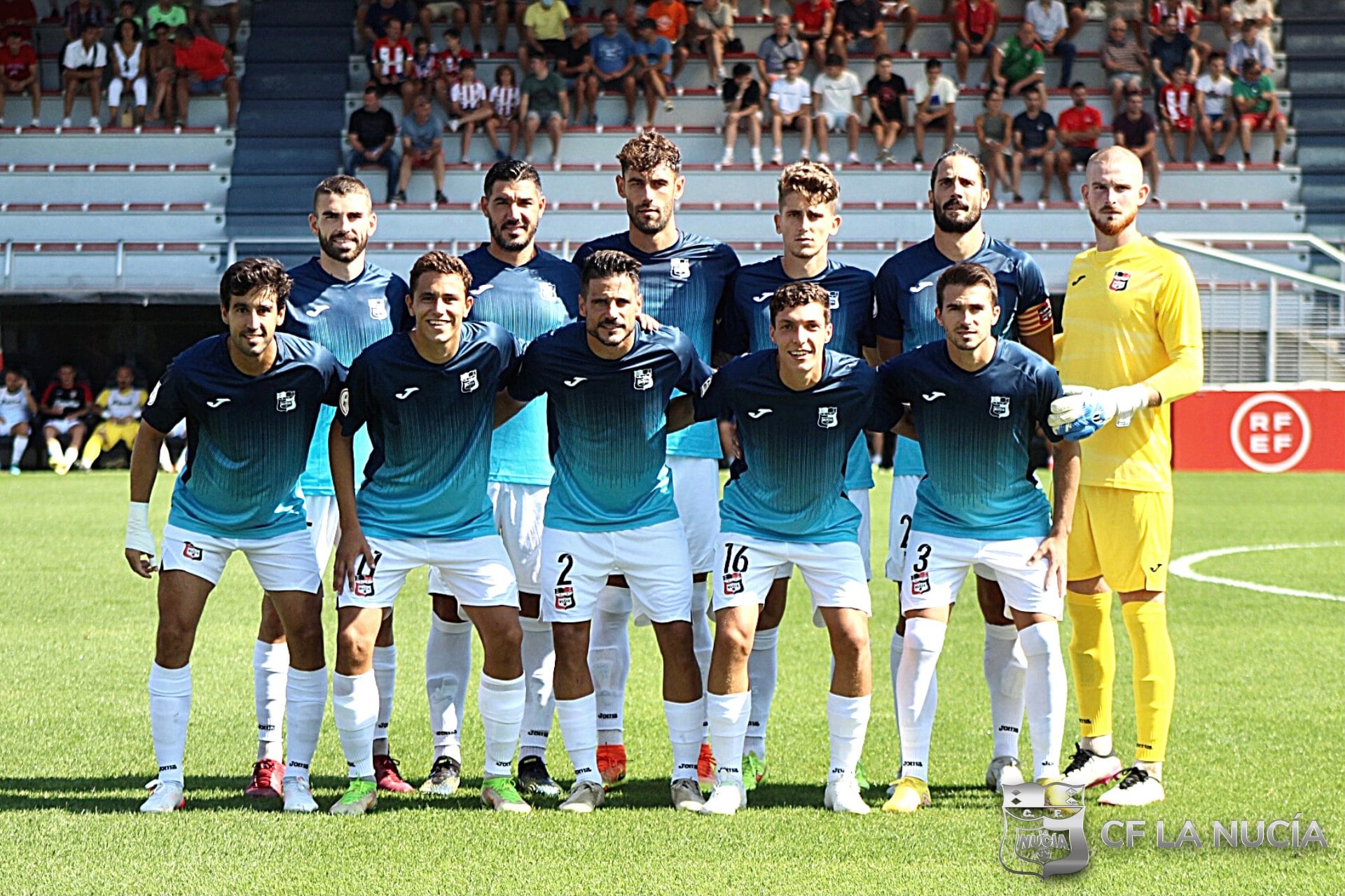 Primer once titular del C.F. La Nucía en Primera RFEF