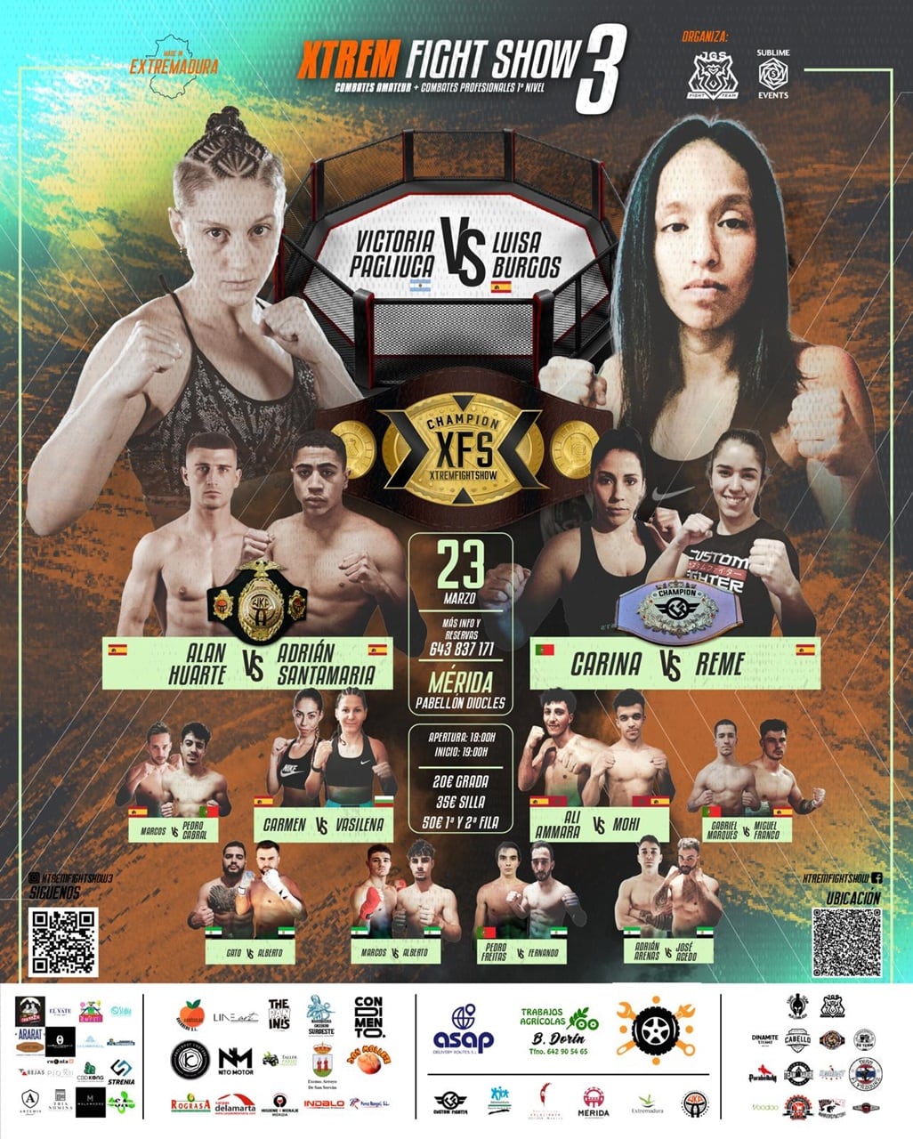 Cartel Xtreme Fight Show