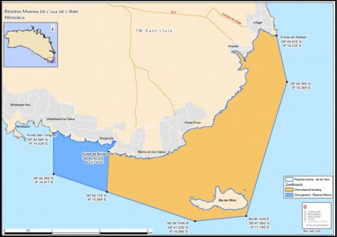 L'Illa de l'Aire té ja una protecció especial.