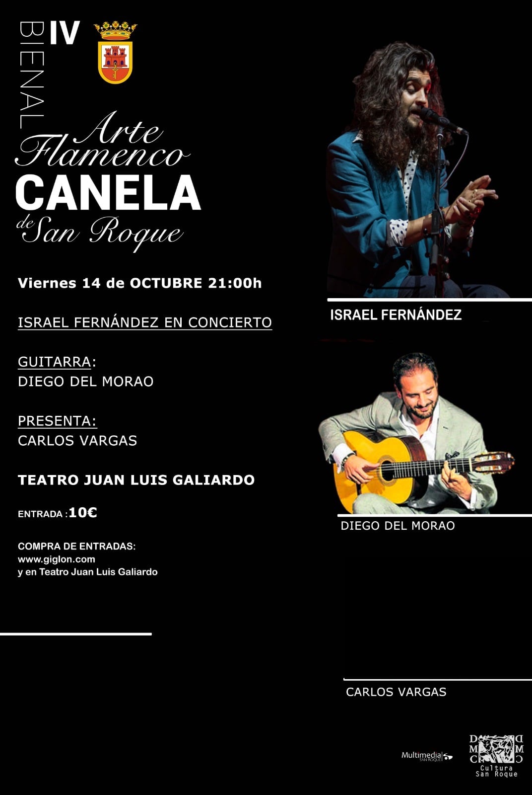 Cartel Viernes Bienal Flamenco San Roque