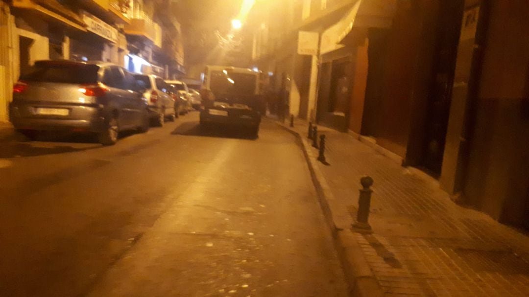 Imagen de archivo de un reciente operativo contra el menudeo de droga en la calle Hospicio