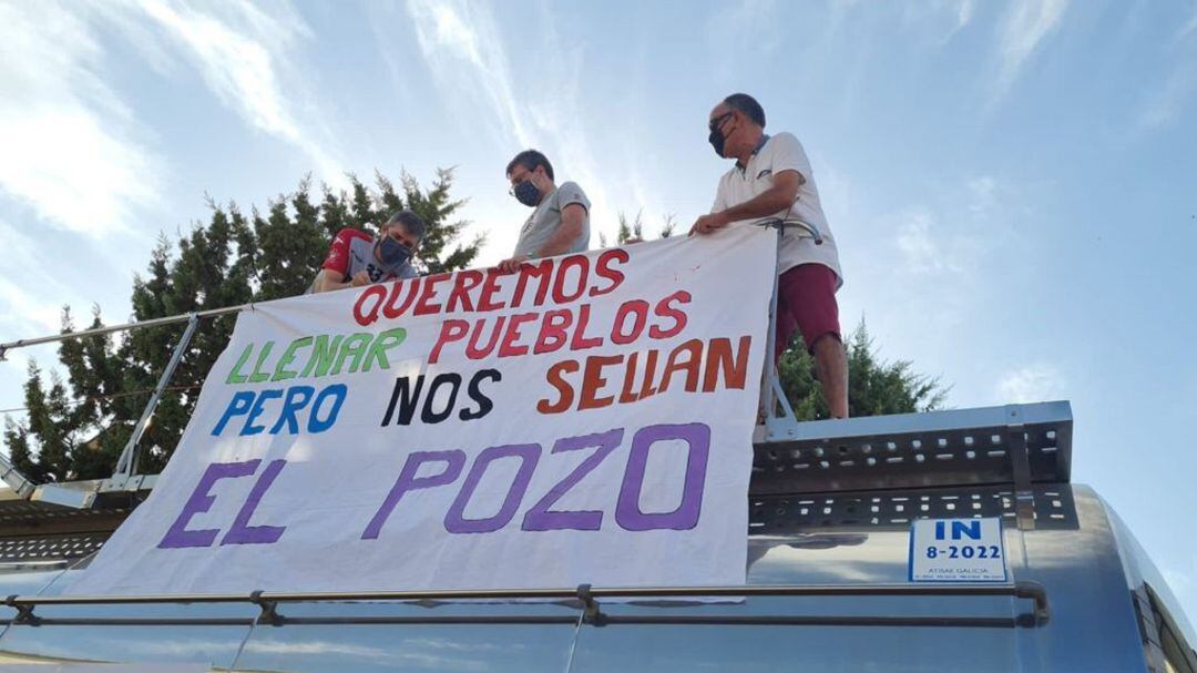 Itero Seco (Palencia) clama contra el sellado de un pozo que les ha dejado sin abastecimiento de agua