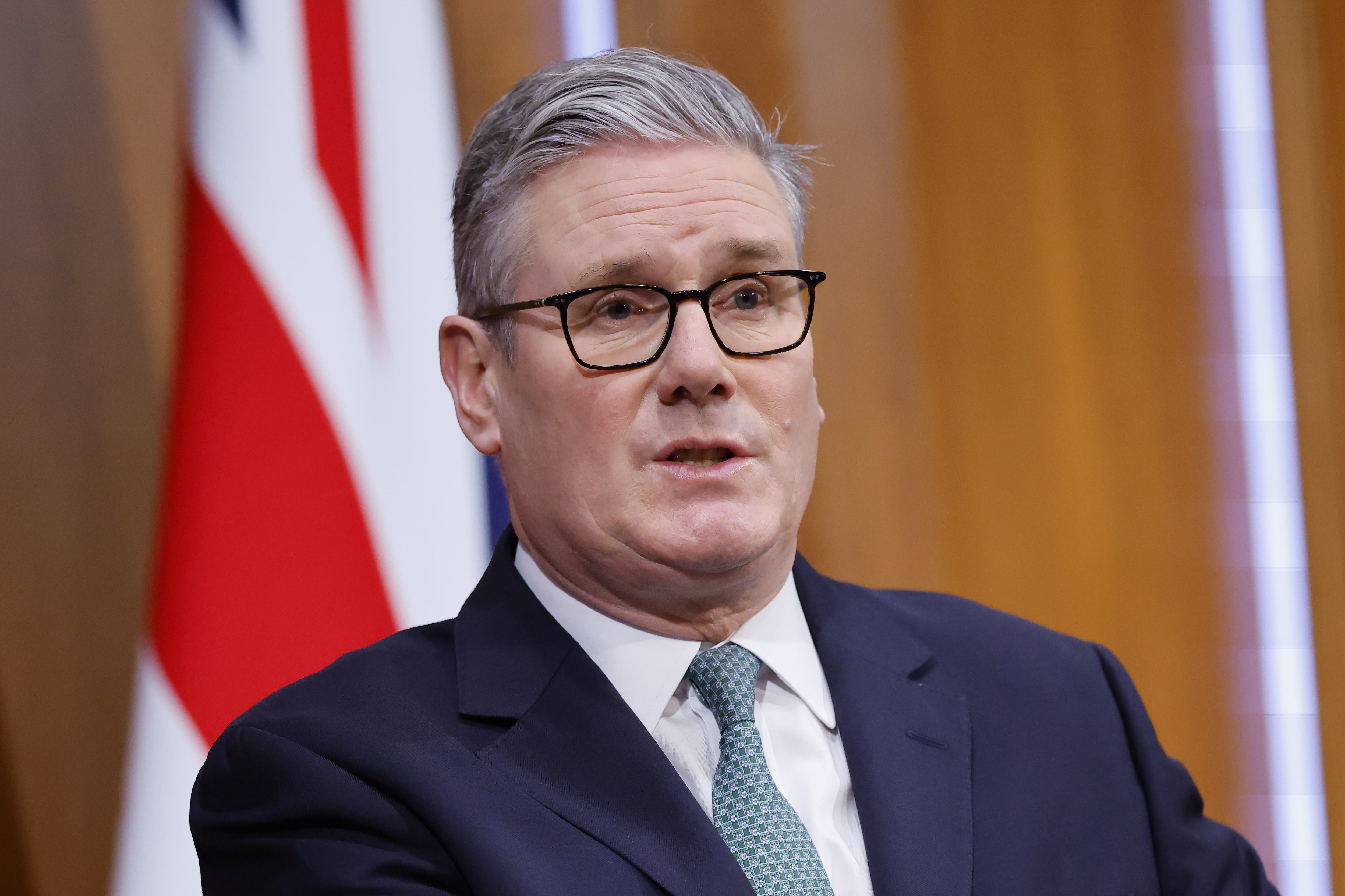 El primer ministro británico, Keir Starmer 