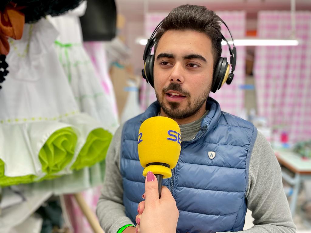 Alejandro Andana durante su intervención en Hoy por Hoy Campo de Gibraltar