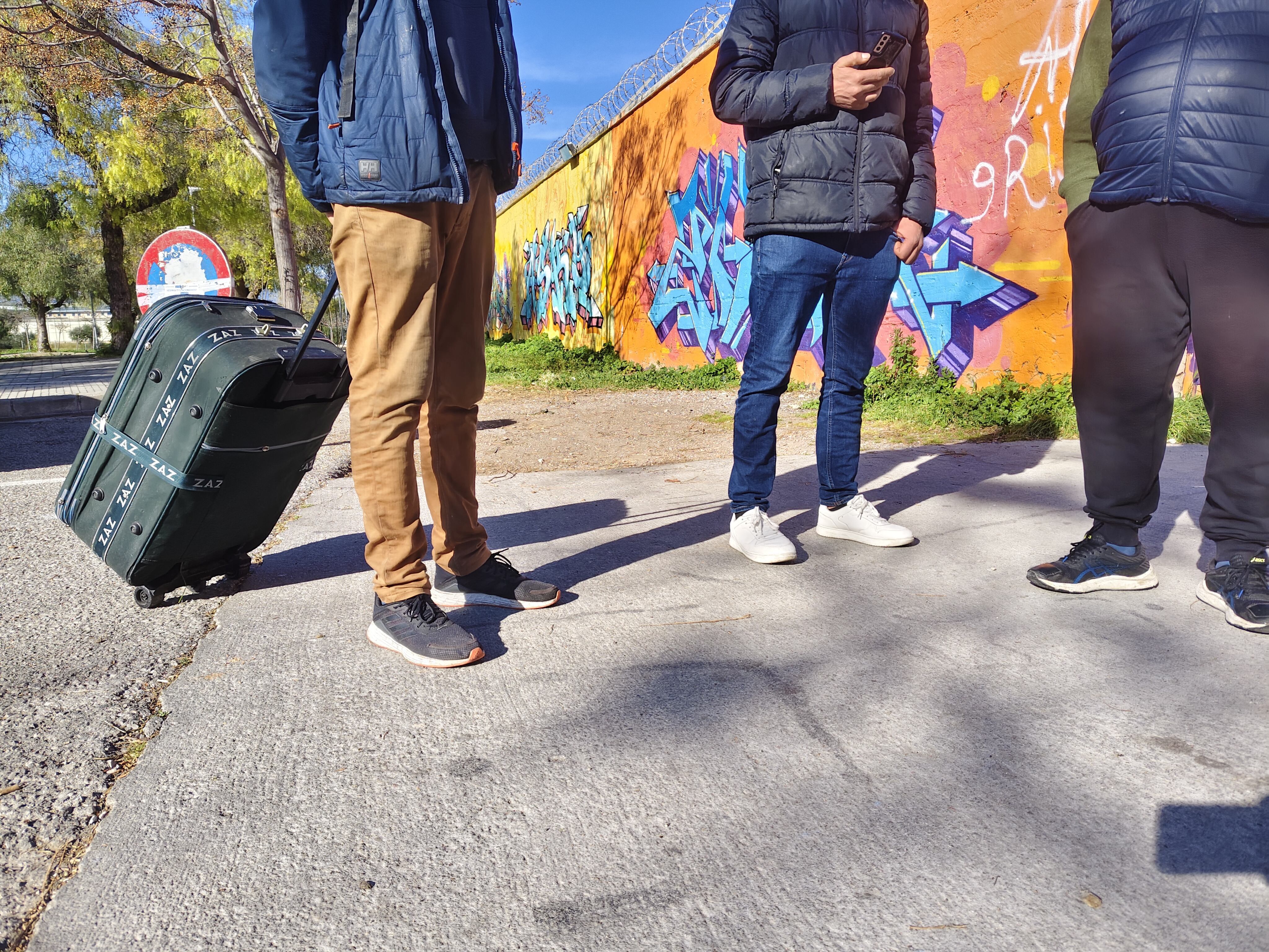 Imagen de algunos de los residentes en la antigua prisión de Palma