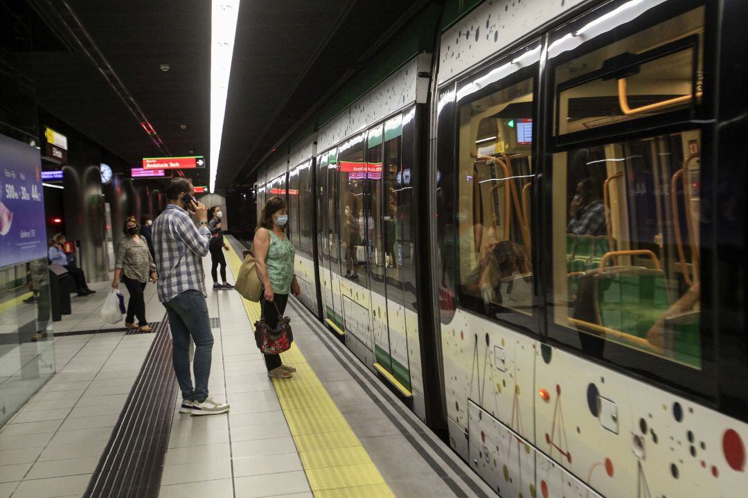 Archivo - Metro de Malaga, Estacion El Perchel