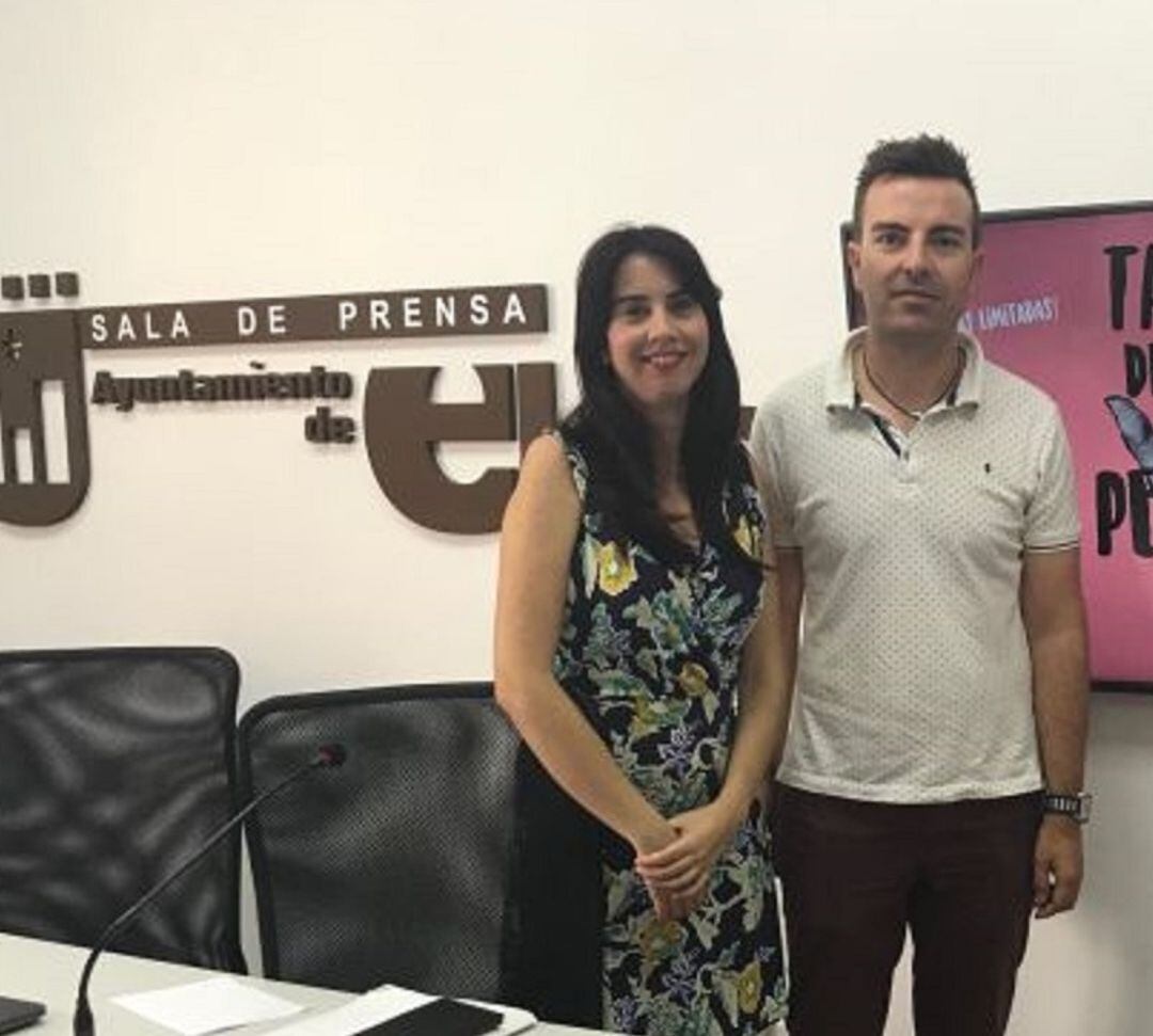Portavoces del gobierno municipal, Alba García y Fernando Gómez