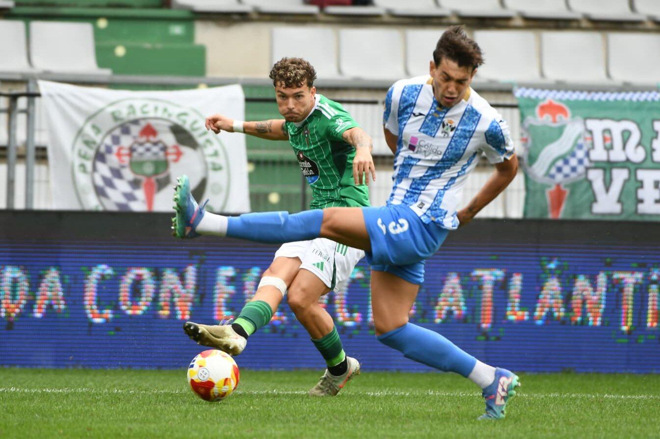 Imagen del Racing-Talavera disputado en A Malata (foto: Racing Club Ferrol)
