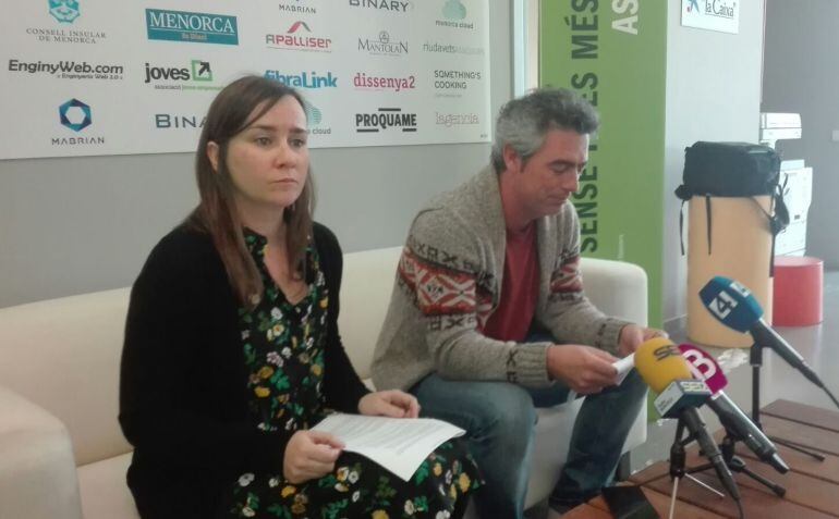 Miriam Zabalegui y Justo Saura anunciaron la liquidación de Joves Empresaris.