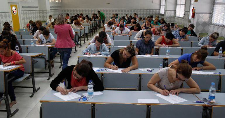 Imagen de archivo de unas oposiciones