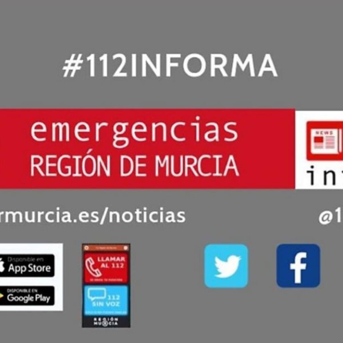 Muere un motorista en Sangonera La Verde, tras chocar contra un turismo