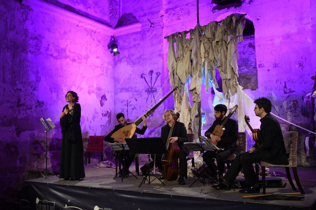 Ensemble Mare Nostrum. Andrea De Carlo, viola da gamba y dirección. Nora Tabbusch, soprano. (Úbeda, 09-12-2017)