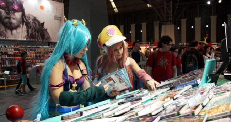 Fans en el Salón del Manga