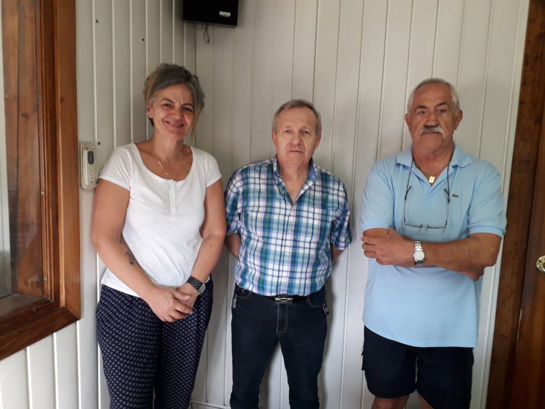 María Jesús Ruiz, José Ruiz y Antonio Lora valoran el inicio del curso en el CAPI.