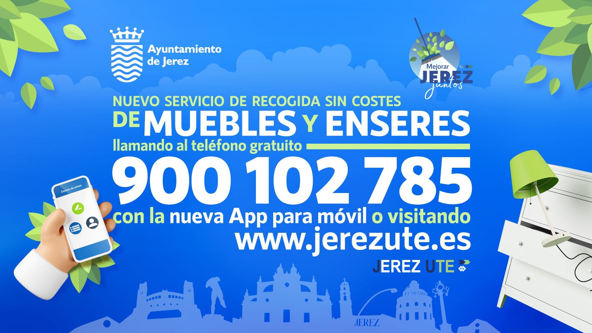 Nuevo servicio de recogida de enseres en Jerez