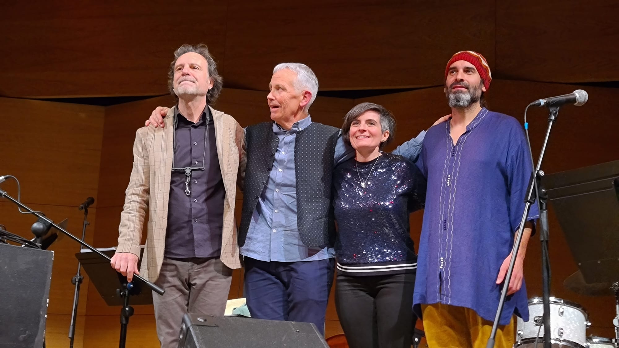 Pedro Cortejosa, Baldo Martínez, Lucía Martínez y Julián Sánchez, Timeline Quartet