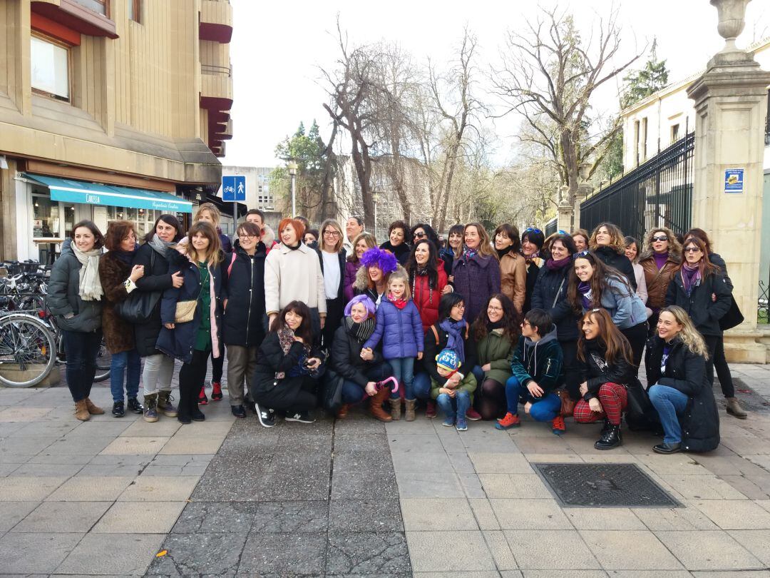 Periodistas alavesas en huelga