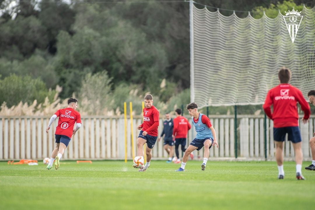 Un entreno del Algeciras.