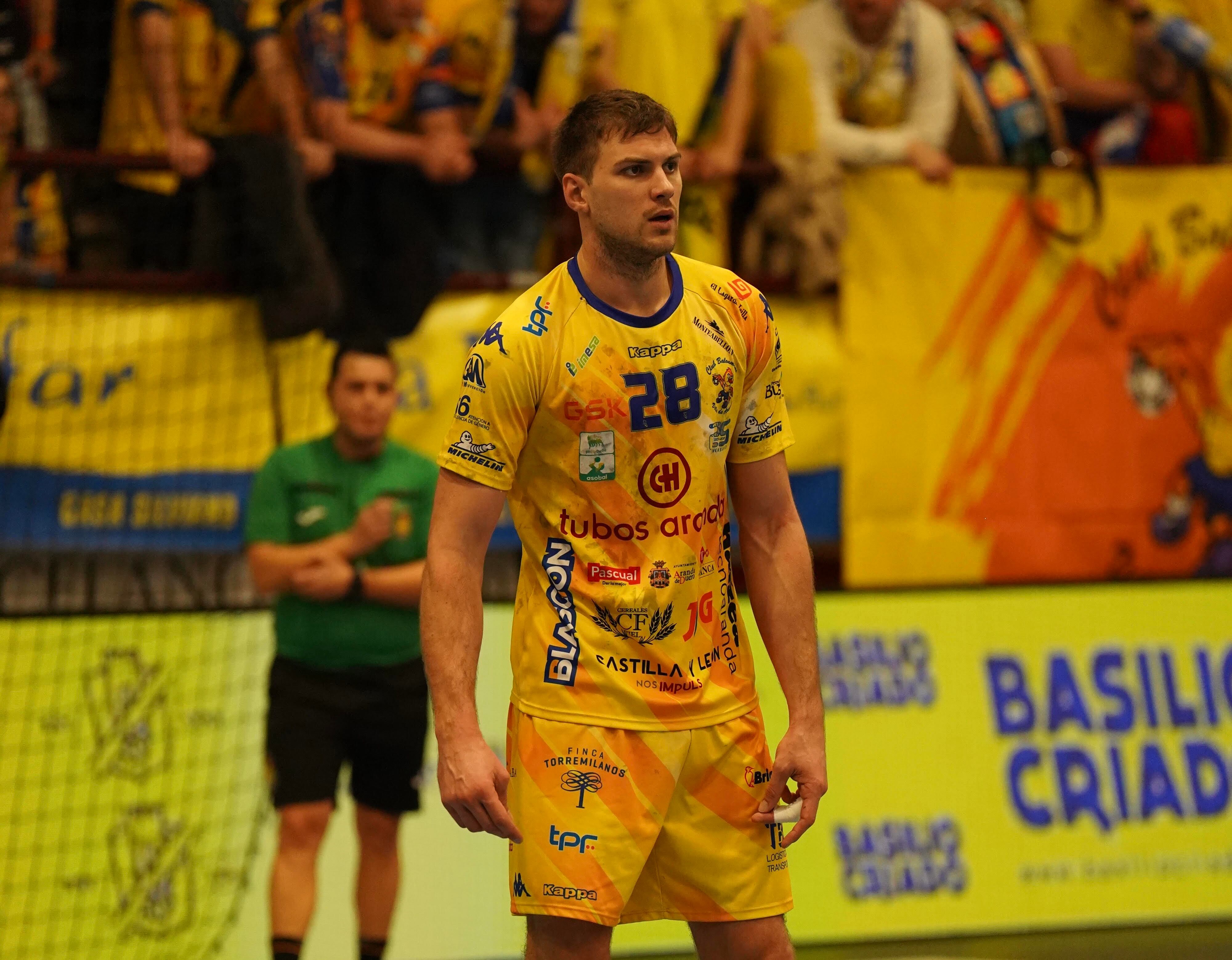 Guillermo Fischer, en un partido de esta temporada